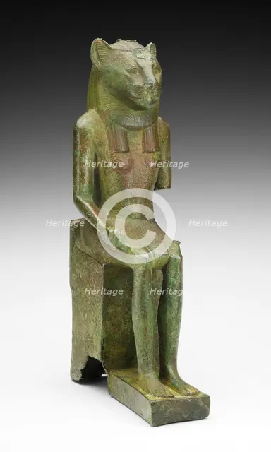 Statuette of the God Horus, Son of Wedjat, Egypt, Ptolemaic Period (305-30 BCE). Creator: Unknown.