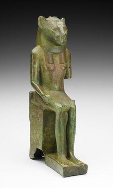 Statuette of the God Horus, Son of Wedjat, Egypt, Ptolemaic Period (305-30 BCE). Creator: Unknown