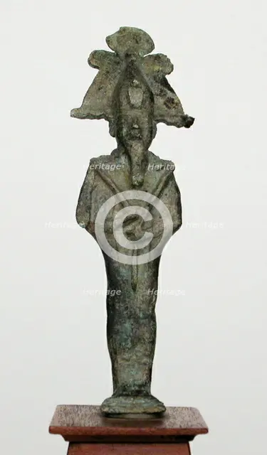 Statuette of the God Osiris, Egypt, Third Intermediate Period-Late Period, Dynasties 21-31 (abt 1069 Creator: Unknown.