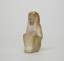 Statuette of the Goddess Maat, Egypt, New Kingdom, Dynasty 18 or earlier (1623-1293 BCE). Creator: Unknown