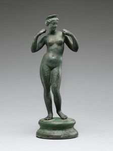 Statuette of Venus on Round Base, 1st century A.D. Creator: Unknown
