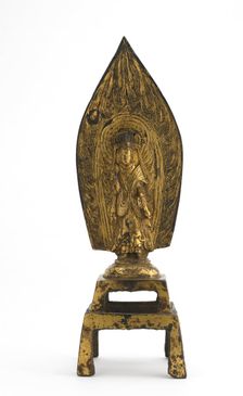 Statuette: Avalokiteshvara (Kuan yin), Period of Division, 520. Creator: Unknown