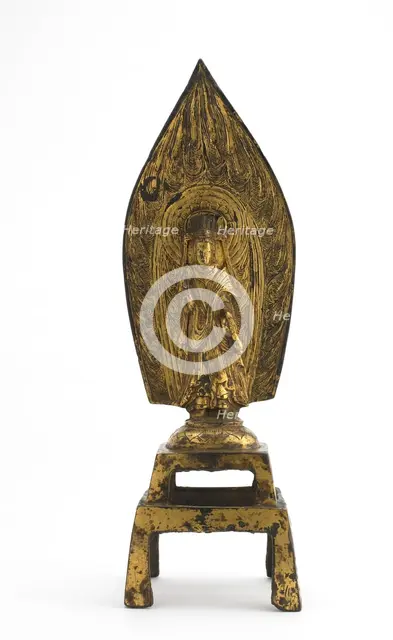 Statuette: Avalokiteshvara (Kuan yin), Period of Division, 520. Creator: Unknown.