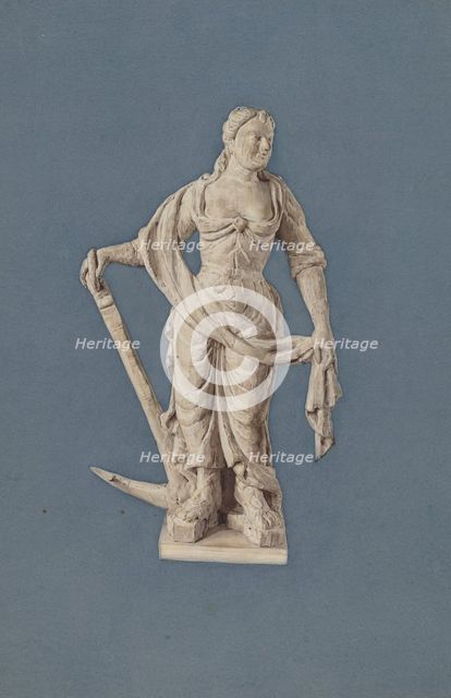 Statuette "Hope", c. 1937. Creator: Jane Iverson.