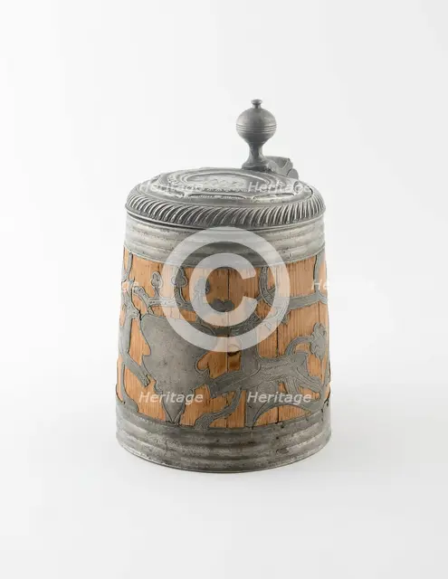 Stave Tankard, Germany, 1746. Creator: Unknown.