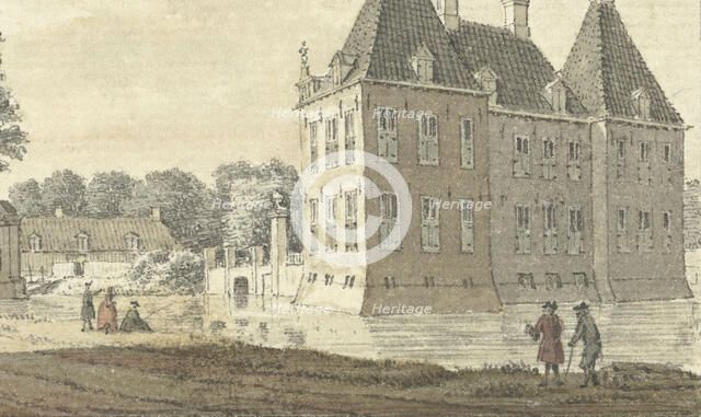 Staverden Castle near Ermelo, 1754. Creator: Anon.