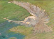 Stay of peace and joy: meditation, 1899. Creator: Victor Emile Prouve