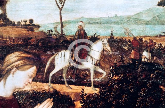 'Ste Famille, detail'. Artist: Vittore Carpaccio