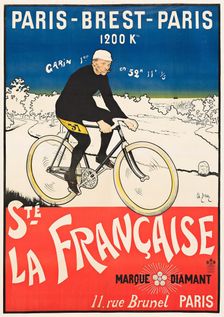 Sté. La Française: Paris - Brest - Paris, 1901. Creator: Brun, Charles-Guillaume (1825-1908)