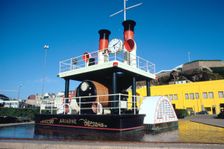 Steam clock Ariadne, St Helier, Jersey, Channel Islands. Creator: Peter Thompson