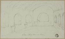 Steam Baths of Nero Near Baiae, 19th century. Creator: Unknown