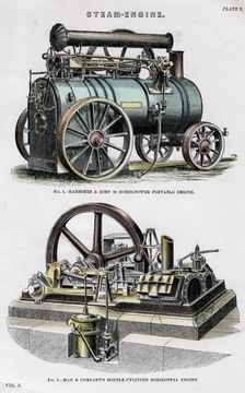 Steam engine, 19th century