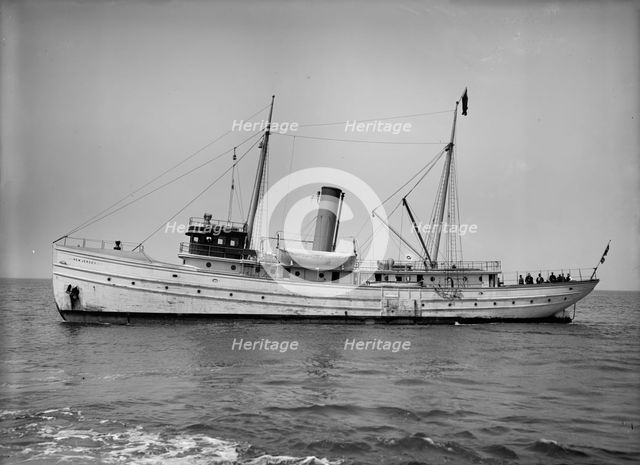 Steam pilot boat New Jersey, between 1900 and 1905. Creator: Unknown.