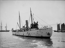 Steam pilot boat "New York", between 1900 and 1905. Creator: Unknown