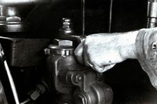 Steam train engine, Westinhause brake system