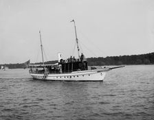 Steam yacht Edith, between 1900 and 1910. Creator: Unknown