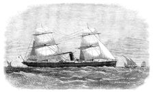 Steam-yacht for the King of Burmah, 1871. Creator: Unknown