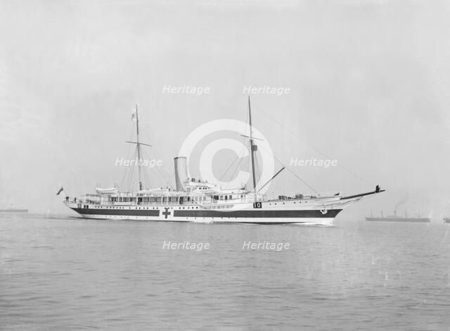 Steam yacht 'Liberty', 1914. Creator: Kirk & Sons of Cowes.