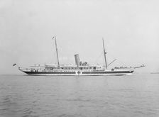 Steam yacht Liberty 1914. Creator: Kirk & Sons of Cowes