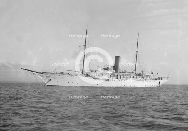 Steam yacht 'Liberty', 1914. Creator: Kirk & Sons of Cowes.