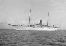 Steam yacht Liberty 1914. Creator: Kirk & Sons of Cowes