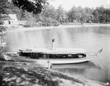 Steam yacht Montcalm, between 1900 and 1905. Creator: Unknown