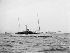 Steam yacht Surf, ca 1903. Creator: Unknown
