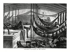 Steamboat travelling on the Orinoco, South America, 1877