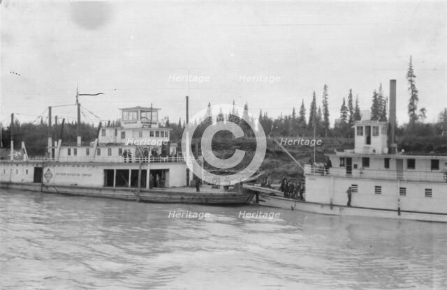 Steamboats, between c1900 and 1916. Creator: Unknown.