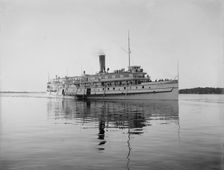 Steamer Toronto at Gananoque, Thousand Islands, (1901?). Creator: Unknown