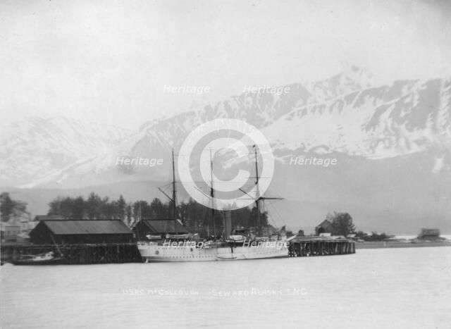 Steamer U.S.R.C. McCollough [i.e. McCulloch], between c1900 and 1915. Creator: Unknown.