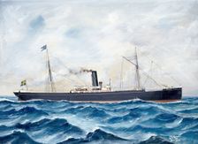 Steamer Ceres, 1899. Creator: J.B. Bowney