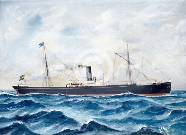 Steamer Ceres, 1899. Creator: J.B. Bowney.