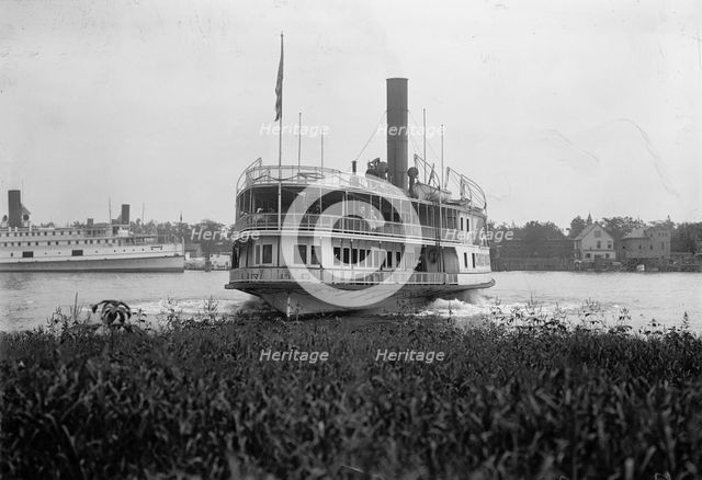 Steamer "Charles Macalester" On The Potomac River, 1917 or 1918. Creator: Harris & Ewing.