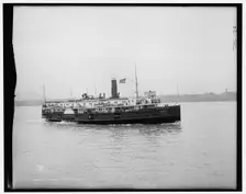 Steamer City of Mackinac, Detroit & Cleveland Navigation Co., c1908. Creator: Unknown