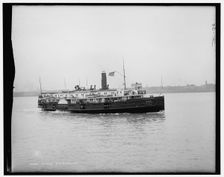 Steamer City of Mackinac, Detroit & Cleveland Navigation Co., c1908. Creator: Unknown