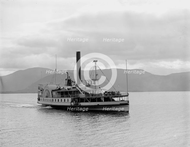 Steamer Horicon, Lake George, N.Y., (1904?). Creator: William H. Jackson.