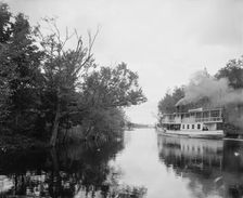 Steamer Nehasac, Adirondack Mts., N.Y., between 1900 and 1905. Creator: Unknown