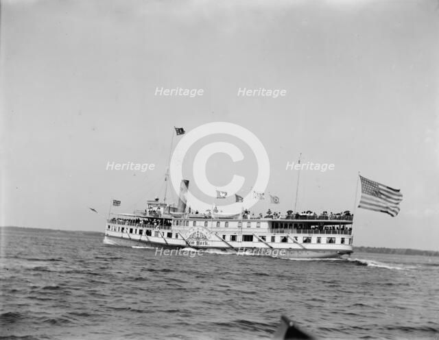 Steamer New York, 1000 Islands, between 1887 and 1901. Creator: Unknown.