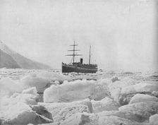 Steamer "Queen", Glacier Bay, Alaska c1897. Creator: Unknown