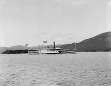 Steamer Sagamore, Lake George, N.Y., between 1900 and 1910. Creator: William H. Jackson