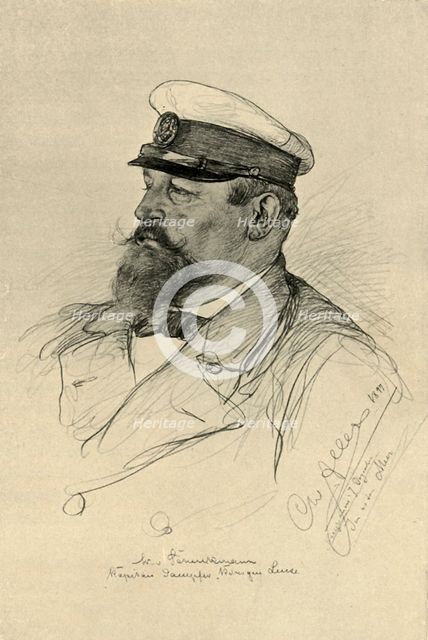 Steamship captain, 1898.  Creator: Christian Wilhelm Allers.