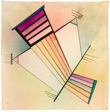 Steadfast, 1931. Creator: Kandinsky, Wassily Vasilyevich (1866-1944)