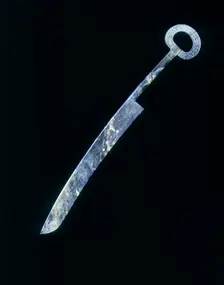 Steatite dagger, Spring and Autumn Period, China, c770-475 BC. Creator: Unknown