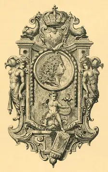 Steel key plate, early 18th century, (1881). Creator: John Watkins