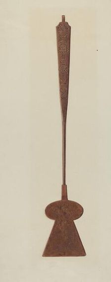 Steel Spatula, 1935/1942. Creator: Fritz Boehmer