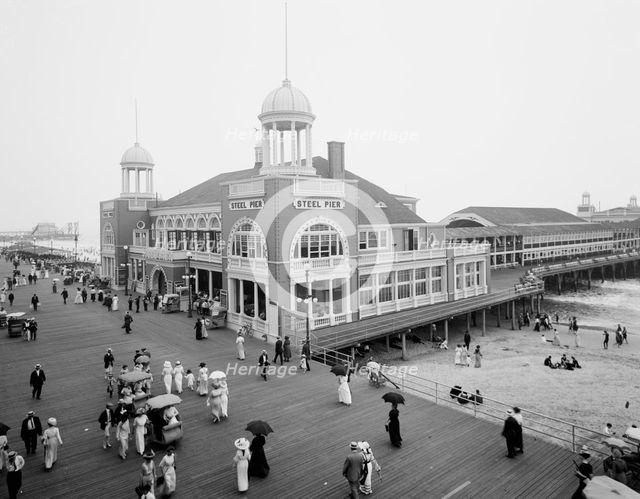 Steel Pier, Atlantic City, N.J., c.between 1910 and 1920. Creator: Unknown.