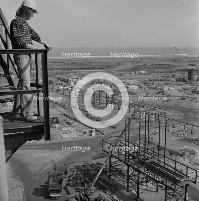 Steel Works, Redcar and Cleveland, North Yorkshire, 16/09/1975. Creator: John Laing plc.