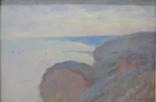 Steep Cliffs near Dieppe, 1897. Creator: Claude Monet