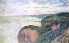 Steep Cliffs near Dieppe 1897. Artist: Claude Monet